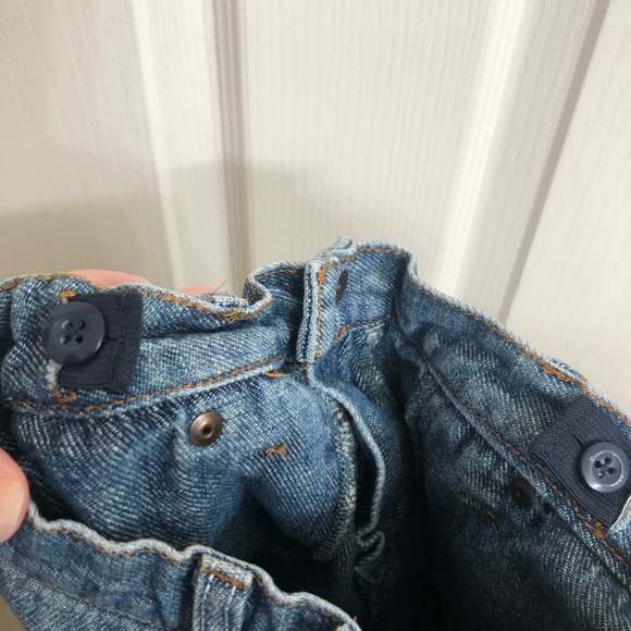 Calvin Klein Jeans Boys Cargo Jean Shorts - Picture 6 of 7